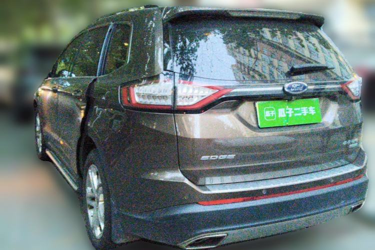 Used Ford Edge 2016 EcoBoost 245 Two-Wheel-Drive Titanium 7-Seater Rear Left 45 Deg
