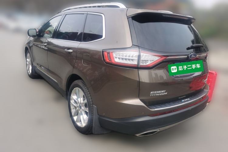 Used Ford Edge 2016 EcoBoost 245 Four-Wheel Drive Titanium 7-Seater Rear Left 45 Deg