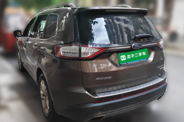 Used Ford Edge 2016 EcoBoost 245 Two-Wheel-Drive Titanium 7-Seater Rear Left 45 Deg