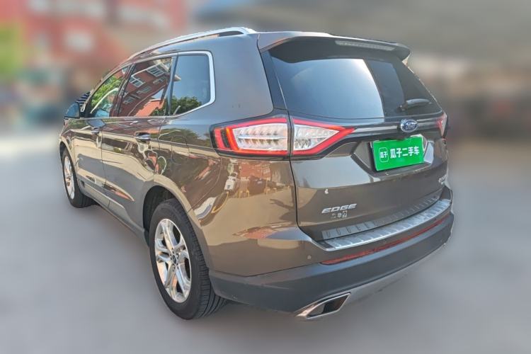 Used Ford Edge 2016 EcoBoost 245 Two-Wheel-Drive Titanium 7-Seater Rear Left 45 Deg