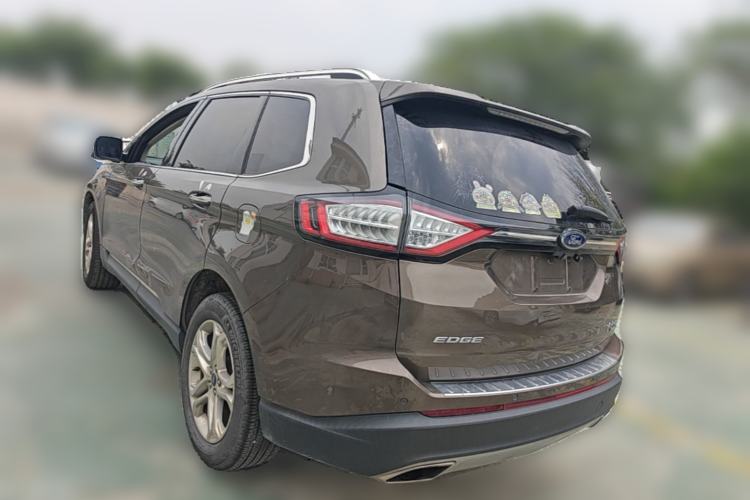 Used Ford Edge 2016 EcoBoost 245 Two-Wheel-Drive Titanium 7-Seater Rear Left 45 Deg