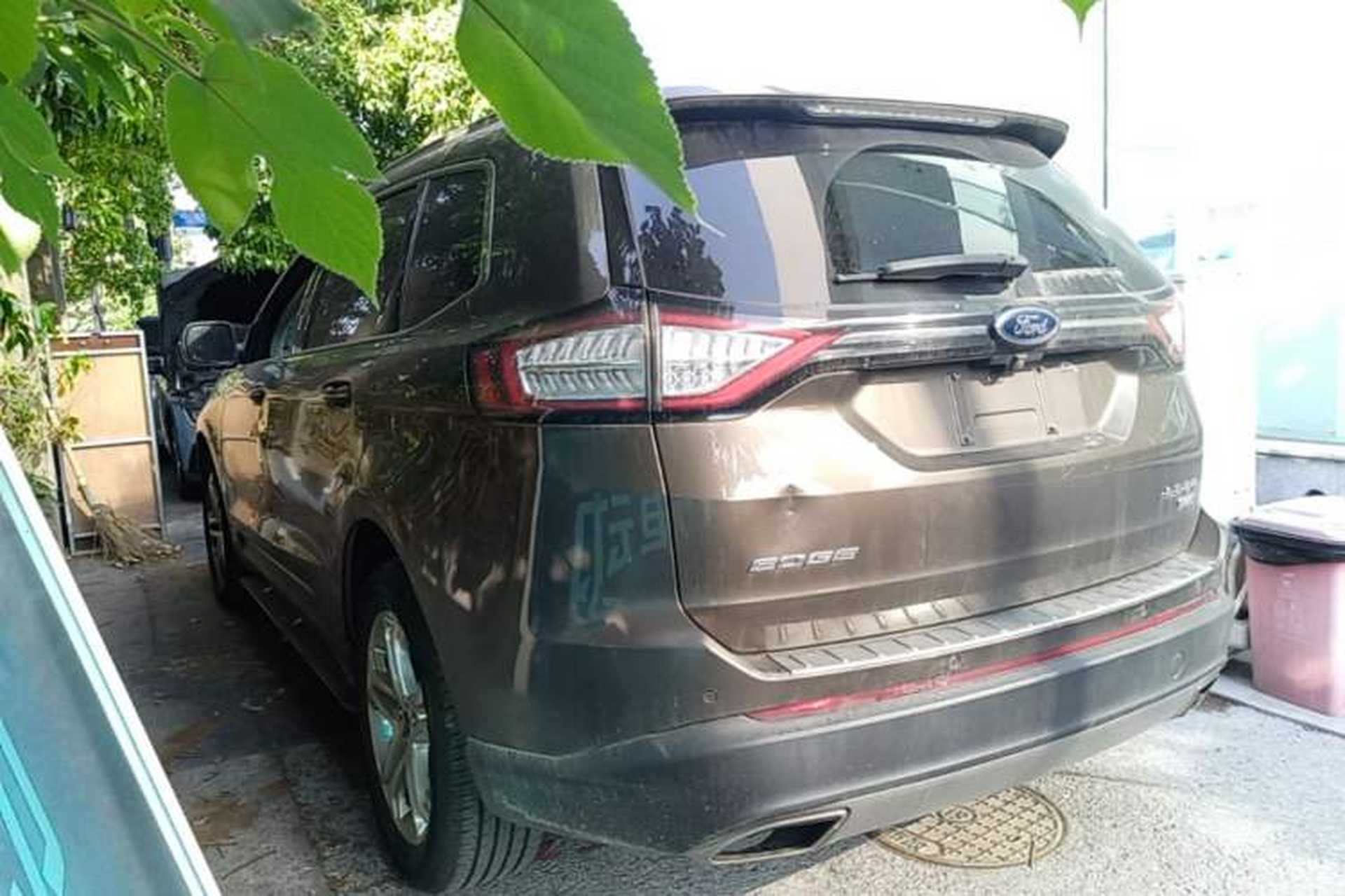 Used Ford Edge 2016 EcoBoost 245 Four-Wheel Drive Titanium Edition 7-Seater Rear Left 45 Deg