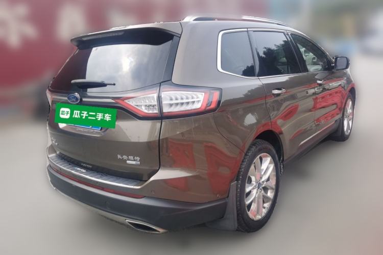 Used Ford Edge 2016 EcoBoost 245 Four-Wheel Drive Titanium 7-Seater Rear Right 45 Deg