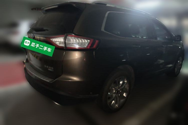 Used Ford Edge 2016 EcoBoost 245 Four-Wheel Drive Titanium 7-Seater Rear Right 45 Deg