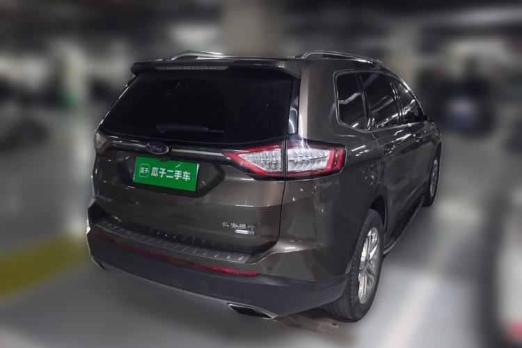 Used Ford Edge 2016 EcoBoost 245 Four-Wheel Drive Titanium Edition 7-Seater Rear Right 45 Deg