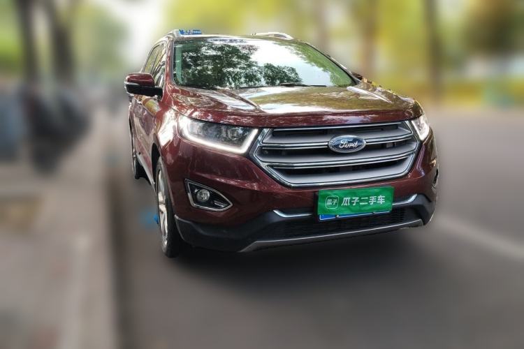 Used Ford Edge 2016 EcoBoost 245 Four-Wheel Drive Titanium Edition 7-Seater Front Right 45 Deg