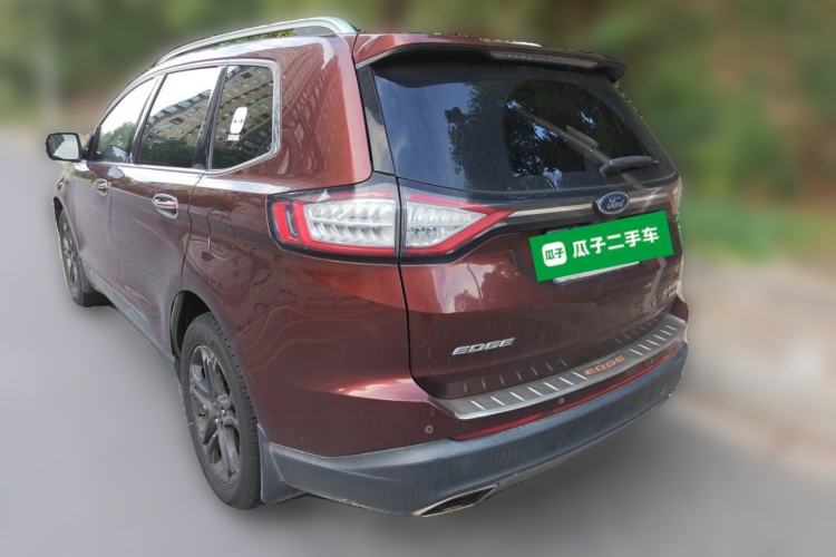 Used Ford Edge 2016 EcoBoost 245 Two-Wheel-Drive Titanium 7-Seater Rear Left 45 Deg
