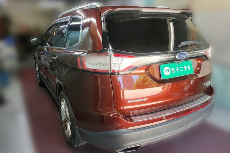 Used Ford Edge 2016 EcoBoost 245 Two-Wheel-Drive Titanium 7-Seater Rear Left 45 Deg