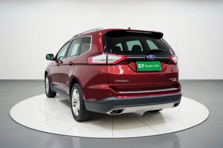 Used Ford Edge 2016 EcoBoost 245 Four-Wheel Drive Titanium Edition 7-Seater Rear Left 45 Deg