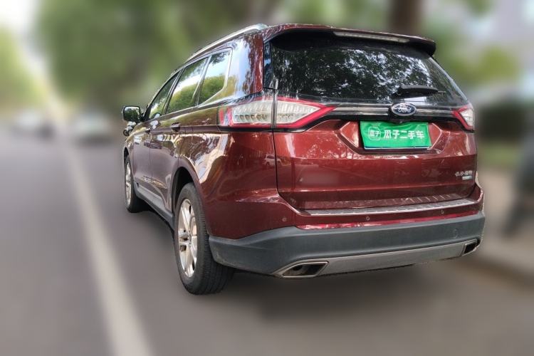 Used Ford Edge 2016 EcoBoost 245 Four-Wheel Drive Titanium Edition 7-Seater Rear Left 45 Deg
