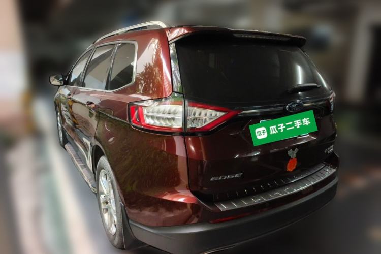 Used Ford Edge 2016 EcoBoost 245 Two-Wheel-Drive Titanium 7-Seater Rear Left 45 Deg