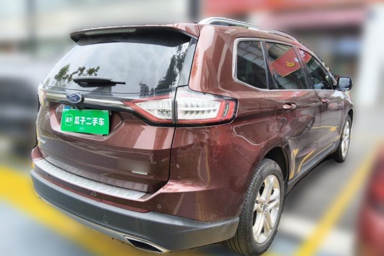 Used Ford Edge 2016 EcoBoost 245 Two-Wheel-Drive Titanium 7-Seater Rear Right 45 Deg