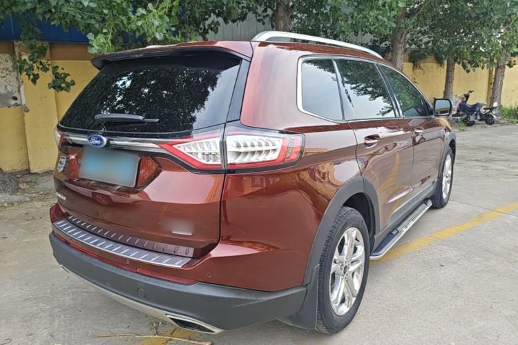 Used Ford Edge 2016 EcoBoost 245 Two-Wheel-Drive Titanium 7-Seater Rear Right 45 Deg
