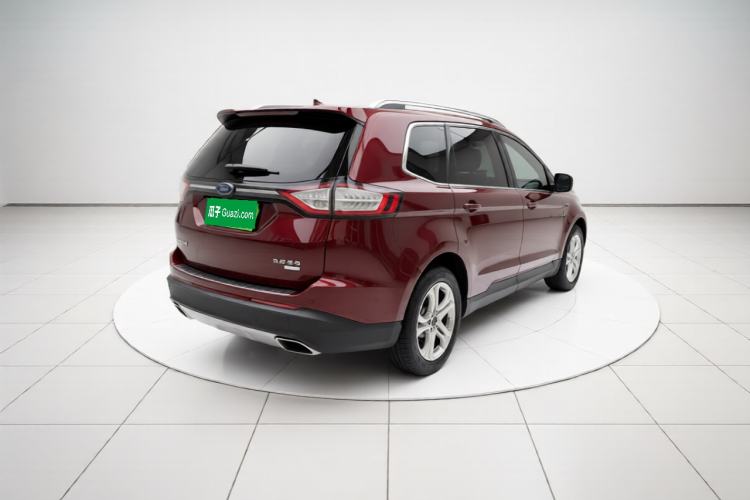Used Ford Edge 2016 EcoBoost 245 Two-Wheel-Drive Titanium 7-Seater Rear Right 45 Deg
