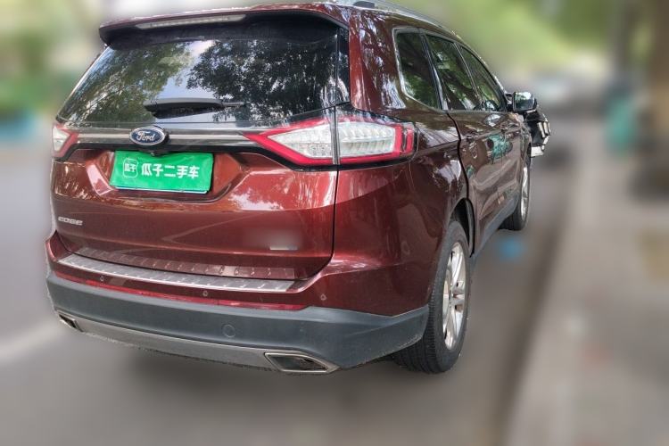 Used Ford Edge 2016 EcoBoost 245 Four-Wheel Drive Titanium Edition 7-Seater Rear Right 45 Deg