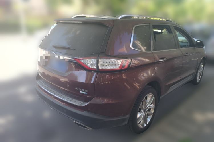 Used Ford Edge 2016 EcoBoost 245 Four-Wheel Drive Titanium 7-Seater Rear Right 45 Deg