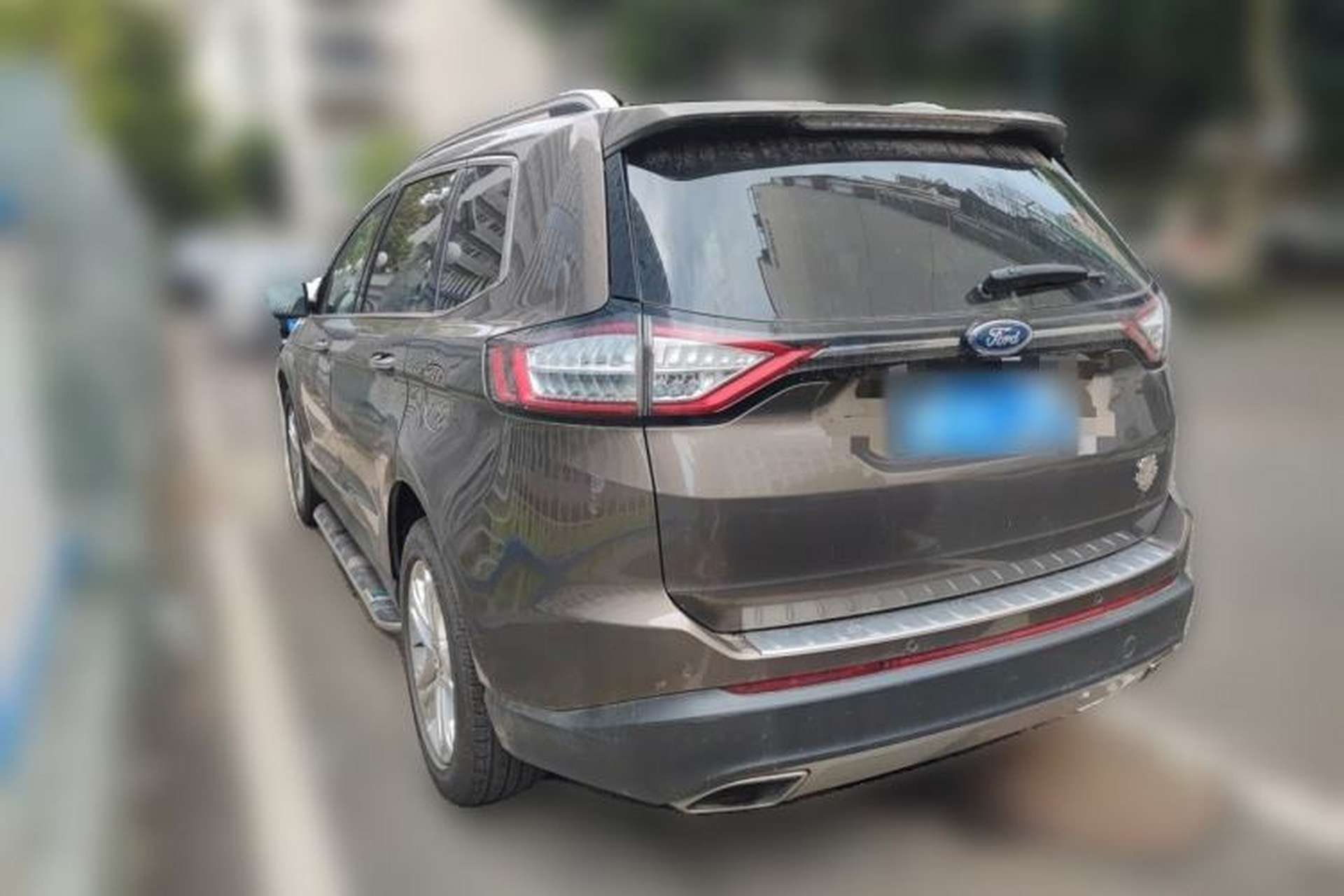 Used Ford Edge 2016 EcoBoost 245 Four-Wheel Drive Titanium Edition 7-Seater Rear Left 45 Deg