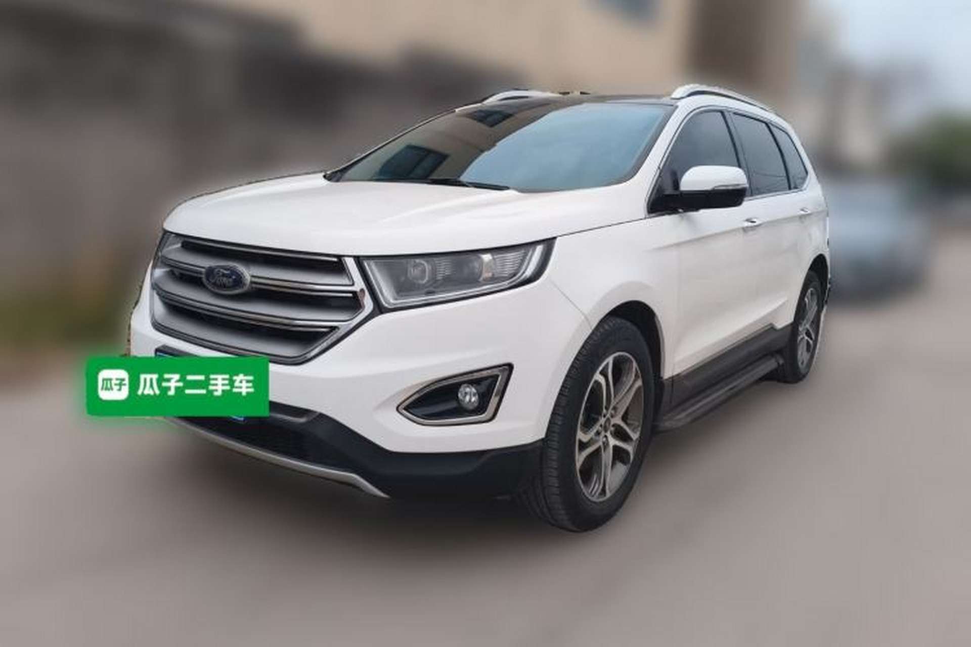 Used Ford Edge 2016 EcoBoost 245 Two-Wheel-Drive Titanium 7-Seater Front Left 45 Deg