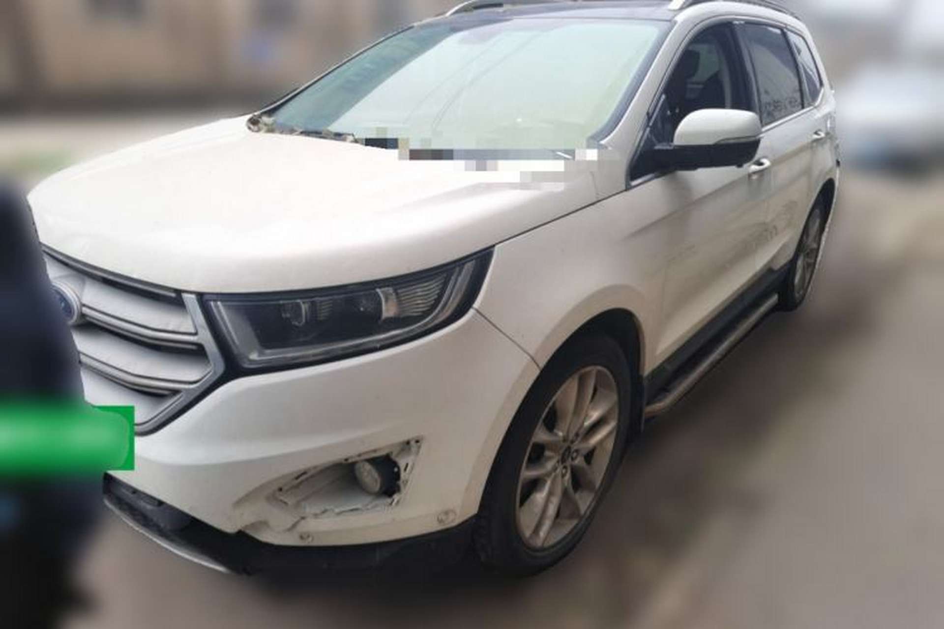 Used Ford Edge 2016 EcoBoost 245 Four-Wheel Drive Titanium 7-Seater Front Left 45 Deg