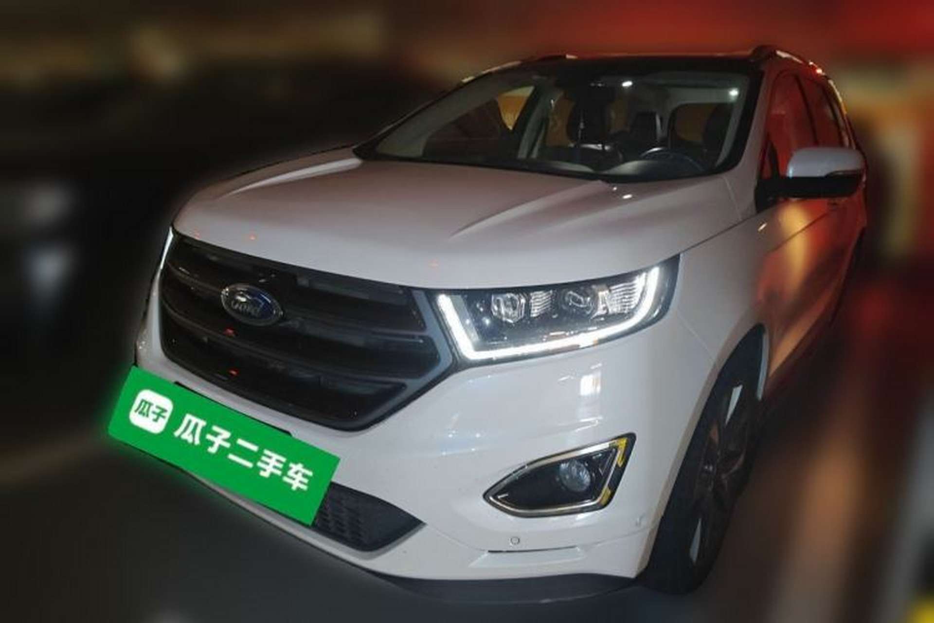 Used Ford Edge 2016 EcoBoost 330 V6 Four-Wheel Drive Sporty 7-Seater Front Left 45 Deg