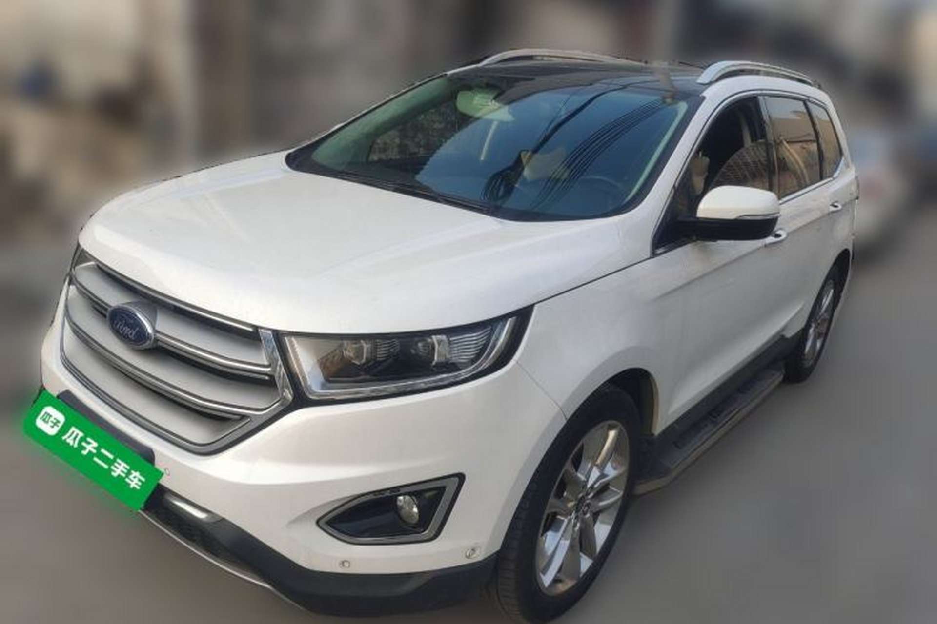 Used Ford Edge 2016 EcoBoost 245 Four-Wheel Drive Titanium 7-Seater Front Left 45 Deg