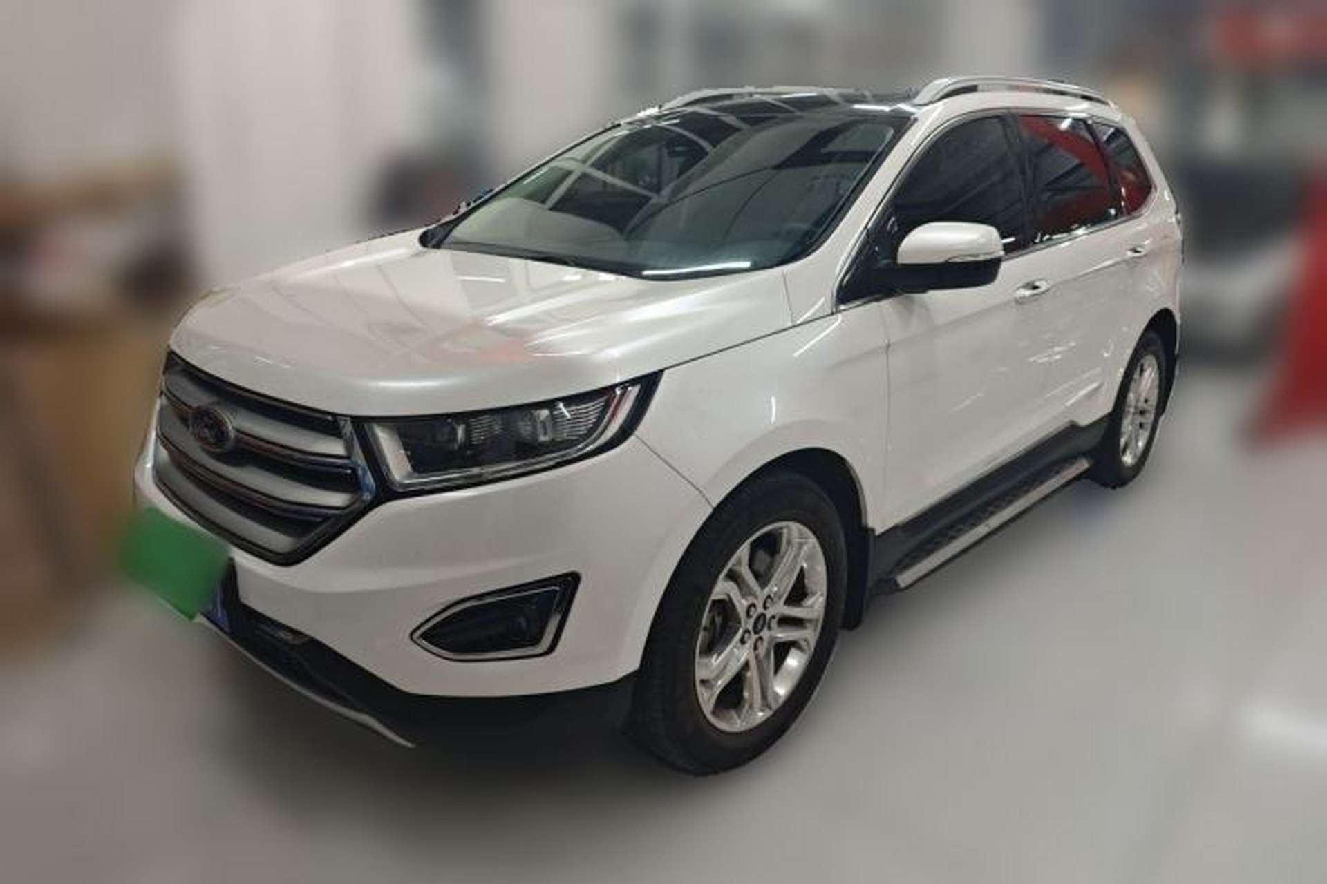 Used Ford Edge 2016 EcoBoost 245 Two-Wheel-Drive Titanium 7-Seater Front Left 45 Deg