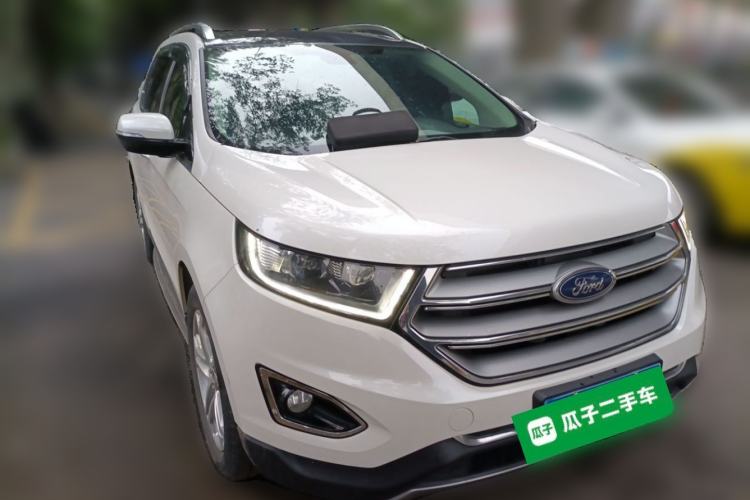 Used Ford Edge 2016 EcoBoost 245 Four-Wheel Drive Titanium Edition 7-Seater Front Right 45 Deg