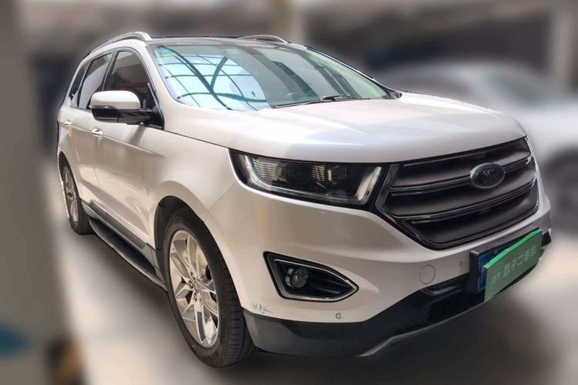 Used Ford Edge 2016 EcoBoost 245 Four-Wheel Drive Titanium 7-Seater Front Right 45 Deg