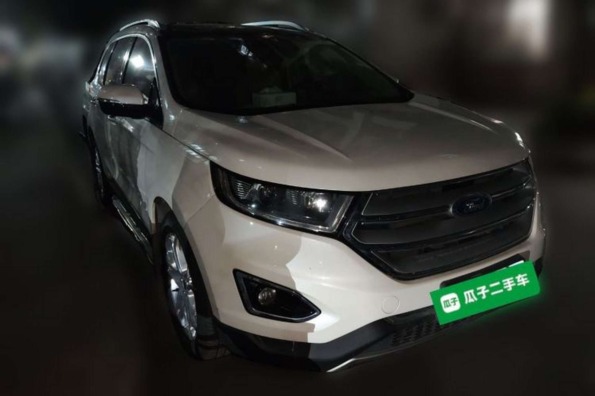 Used Ford Edge 2016 EcoBoost 245 Two-Wheel-Drive Titanium 7-Seater Front Right 45 Deg