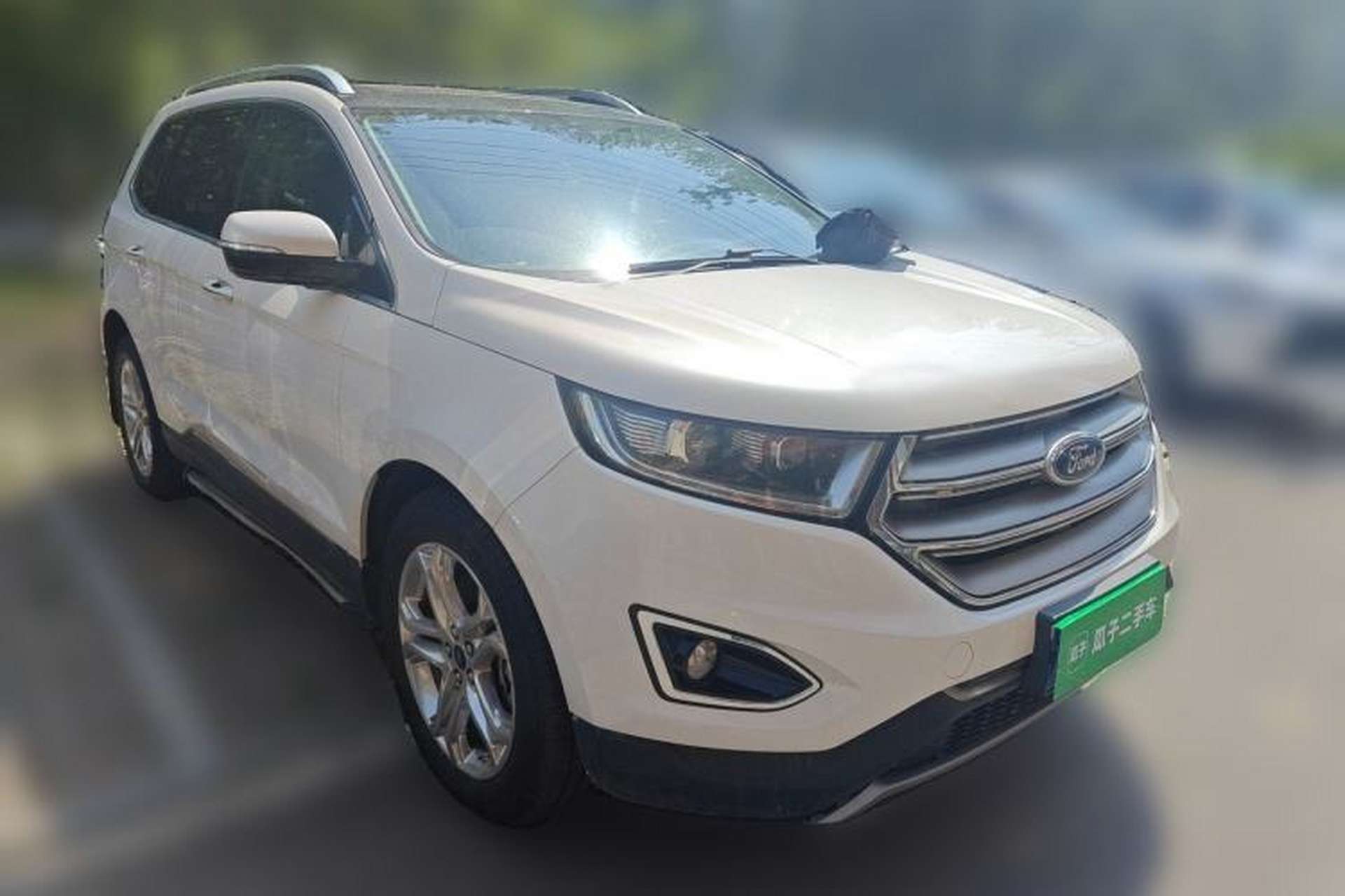 Used Ford Edge 2016 EcoBoost 245 Four-Wheel Drive Titanium Edition 7-Seater Front Right 45 Deg