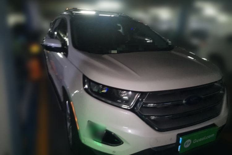 Used Ford Edge 2016 EcoBoost 245 Four-Wheel Drive Titanium 7-Seater Front Right 45 Deg