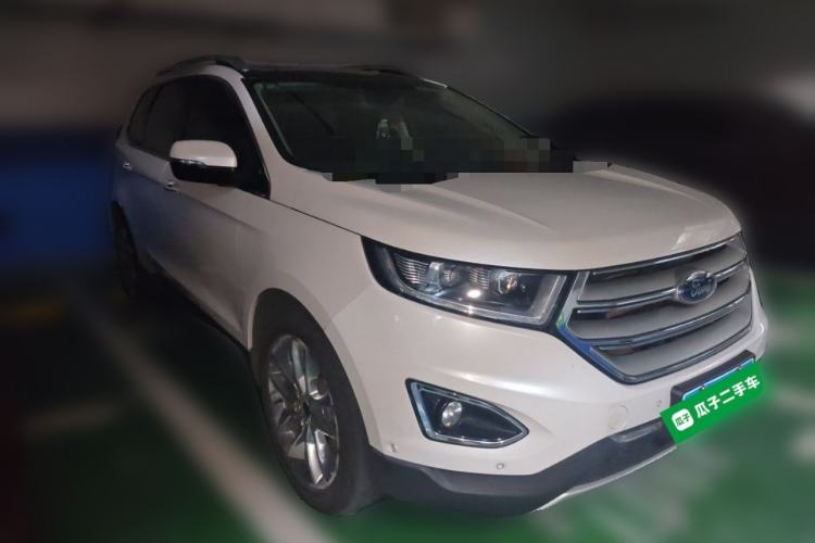 Used Ford Edge 2016 EcoBoost 245 Four-Wheel Drive Titanium 7-Seater Front Right 45 Deg