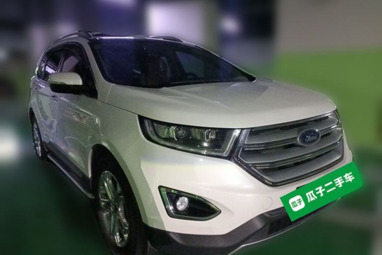 Used Ford Edge 2016 EcoBoost 245 Four-Wheel Drive Titanium Edition 7-Seater Front Right 45 Deg