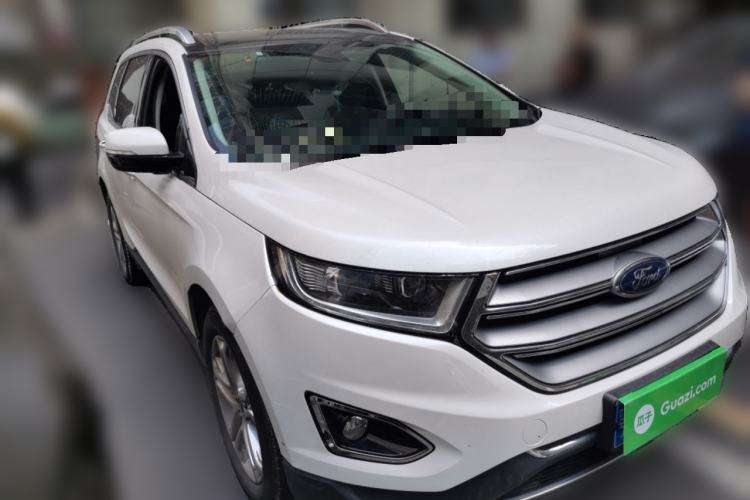 Used Ford Edge 2016 EcoBoost 245 Four-Wheel Drive Titanium Edition 7-Seater Front Right 45 Deg