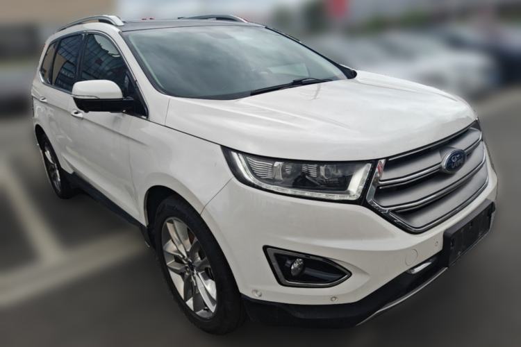 Used Ford Edge 2016 EcoBoost 245 Four-Wheel Drive Titanium 7-Seater Front Right 45 Deg