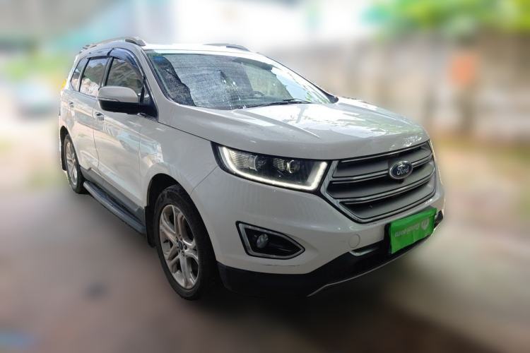 Used Ford Edge 2016 EcoBoost 245 Four-Wheel Drive Titanium Edition 7-Seater Front Right 45 Deg