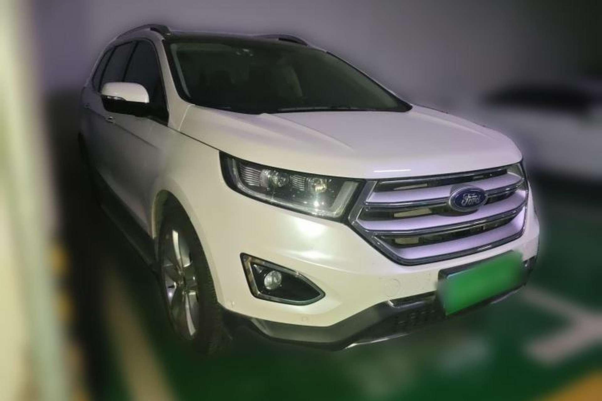 Used Ford Edge 2016 EcoBoost 245 Four-Wheel Drive Titanium 7-Seater Front Right 45 Deg