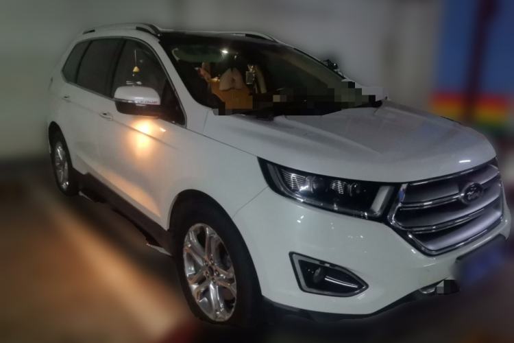 Used Ford Edge 2016 EcoBoost 245 Four-Wheel Drive Titanium Edition 7-Seater Front Right 45 Deg