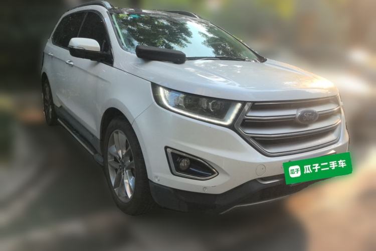 Used Ford Edge 2016 EcoBoost 245 Four-Wheel Drive Titanium 7-Seater Front Right 45 Deg