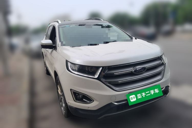 Used Ford Edge 2016 EcoBoost 245 Four-Wheel Drive Titanium 7-Seater Front Right 45 Deg