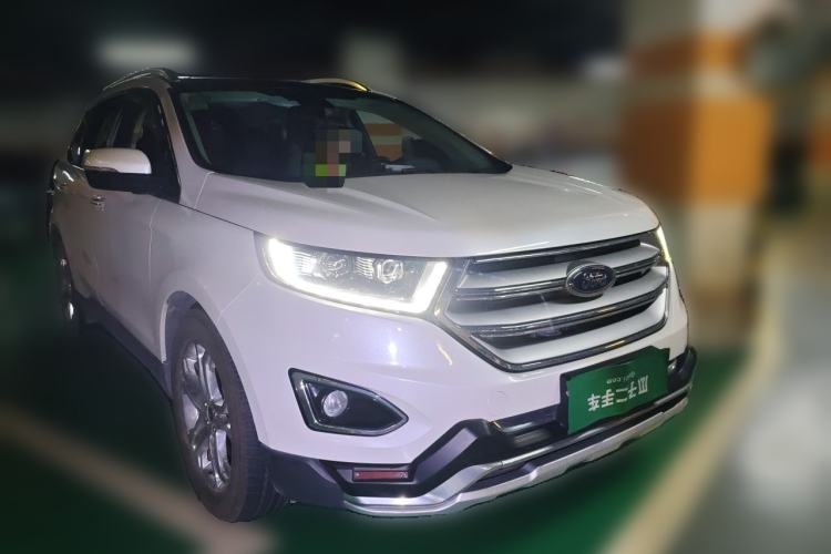 Used Ford Edge 2016 EcoBoost 245 Four-Wheel Drive Titanium Edition 7-Seater Front Right 45 Deg