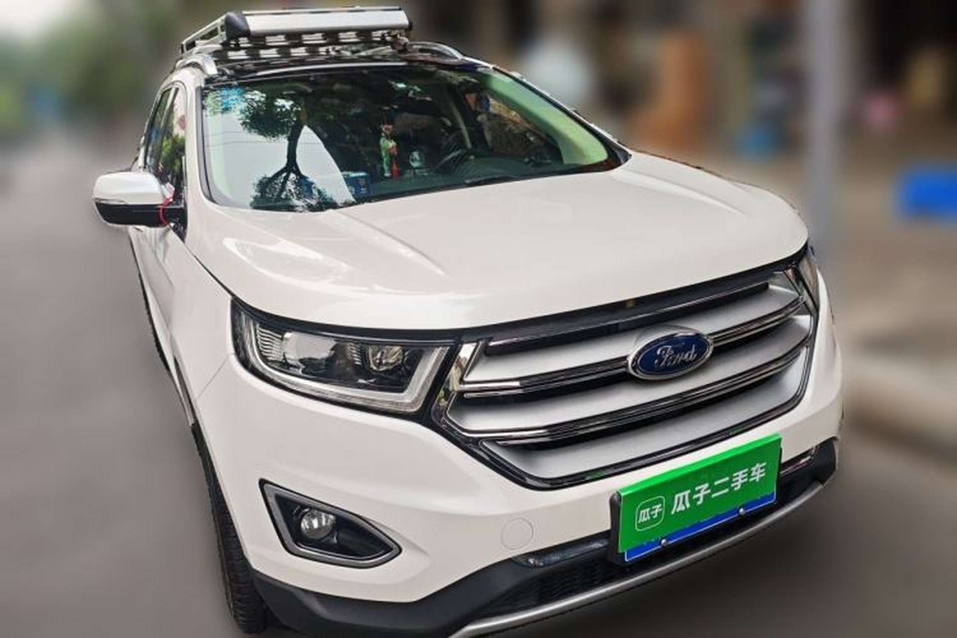 Used Ford Edge 2016 EcoBoost 245 Four-Wheel Drive Titanium Edition 7-Seater Front Right 45 Deg