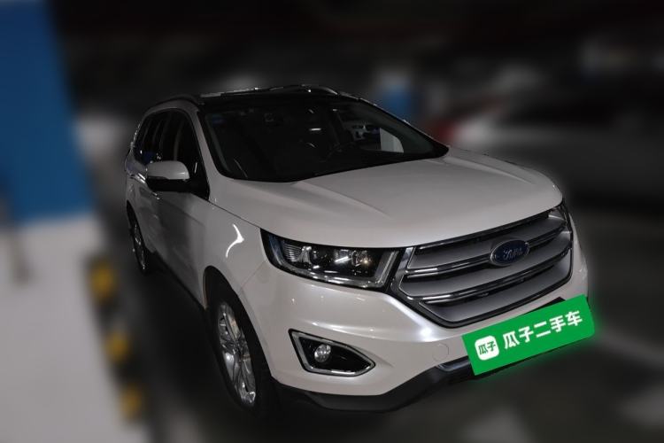 Used Ford Edge 2016 EcoBoost 245 Four-Wheel Drive Titanium Edition 7-Seater Front Right 45 Deg