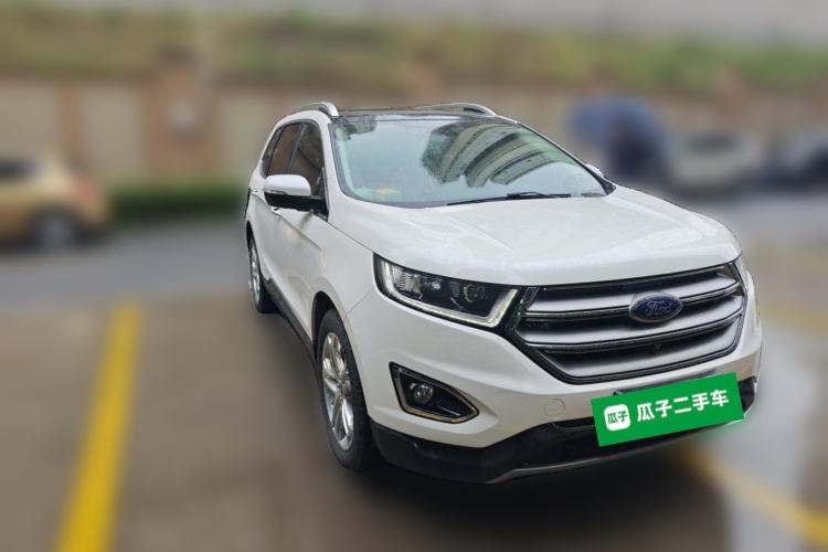 Used Ford Edge 2016 EcoBoost 245 Four-Wheel Drive Titanium Edition 7-Seater Front Right 45 Deg