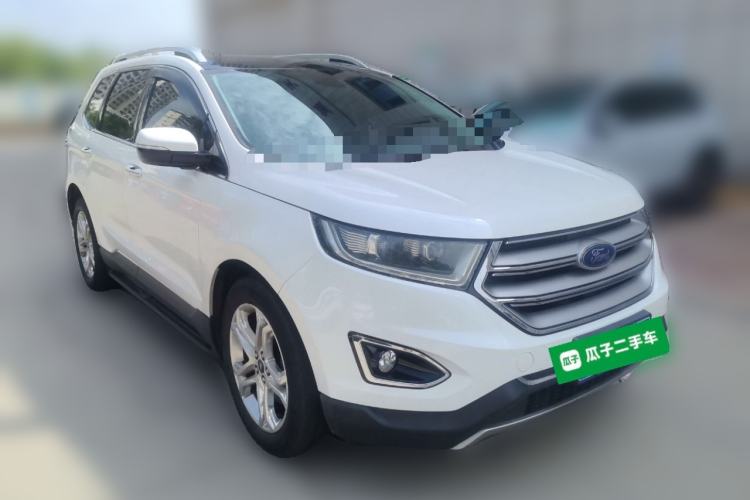 Used Ford Edge 2016 EcoBoost 245 Two-Wheel-Drive Titanium 7-Seater Front Right 45 Deg