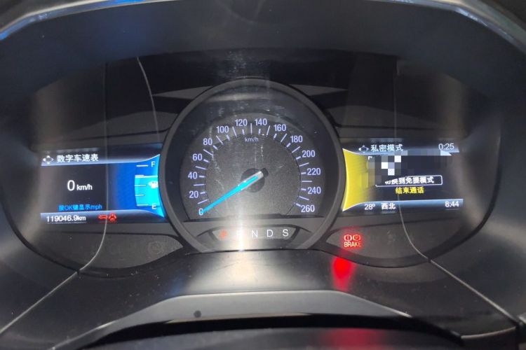 Used Ford Edge 2016 EcoBoost 245 Two-Wheel-Drive Titanium 7-Seater Instrument Cluster