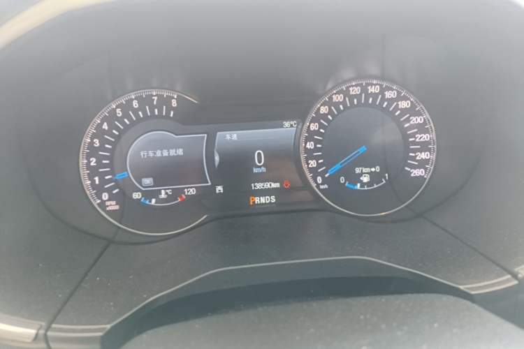 Used Ford Edge 2016 EcoBoost 245 Four-Wheel Drive Titanium 7-Seater Instrument Cluster