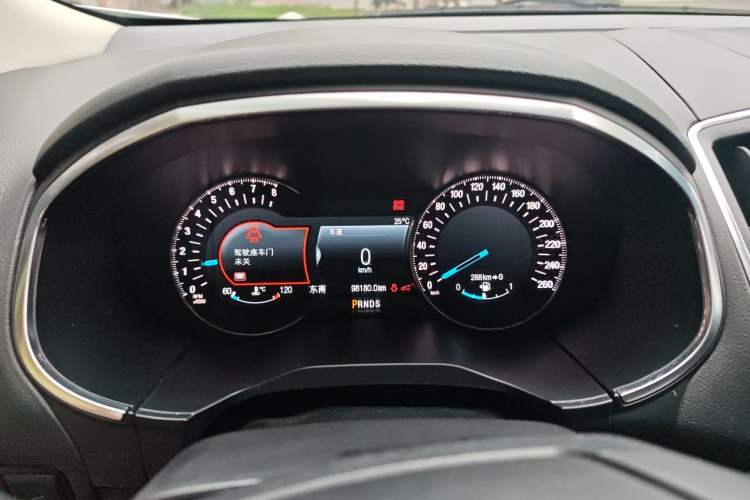 Used Ford Edge 2016 EcoBoost 245 Four-Wheel Drive Titanium 7-Seater Instrument Cluster