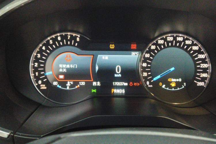 Used Ford Edge 2016 EcoBoost 245 Four-Wheel Drive Titanium 7-Seater Instrument Cluster