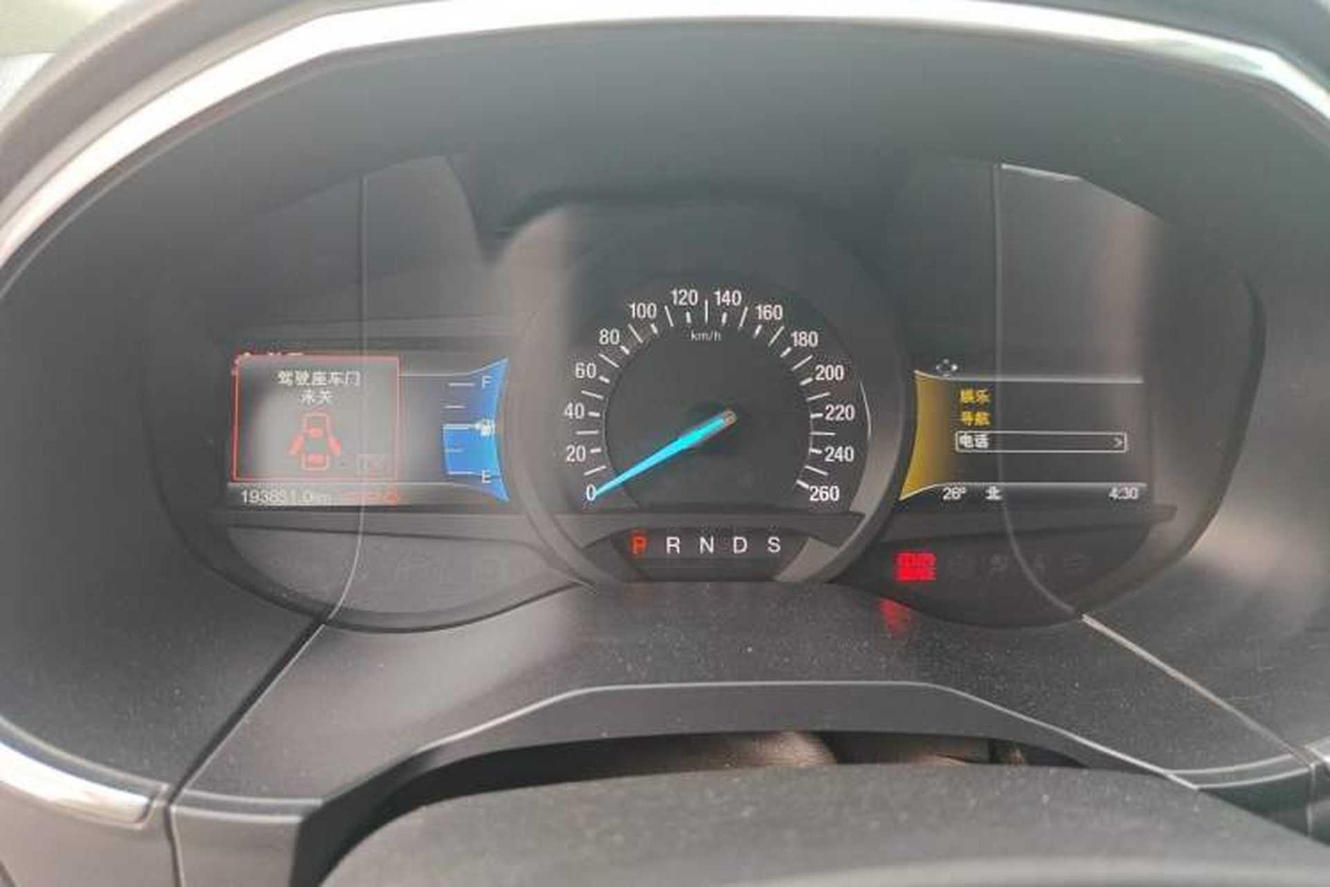 Used Ford Edge 2016 EcoBoost 245 Four-Wheel Drive Titanium Edition 7-Seater Instrument Cluster